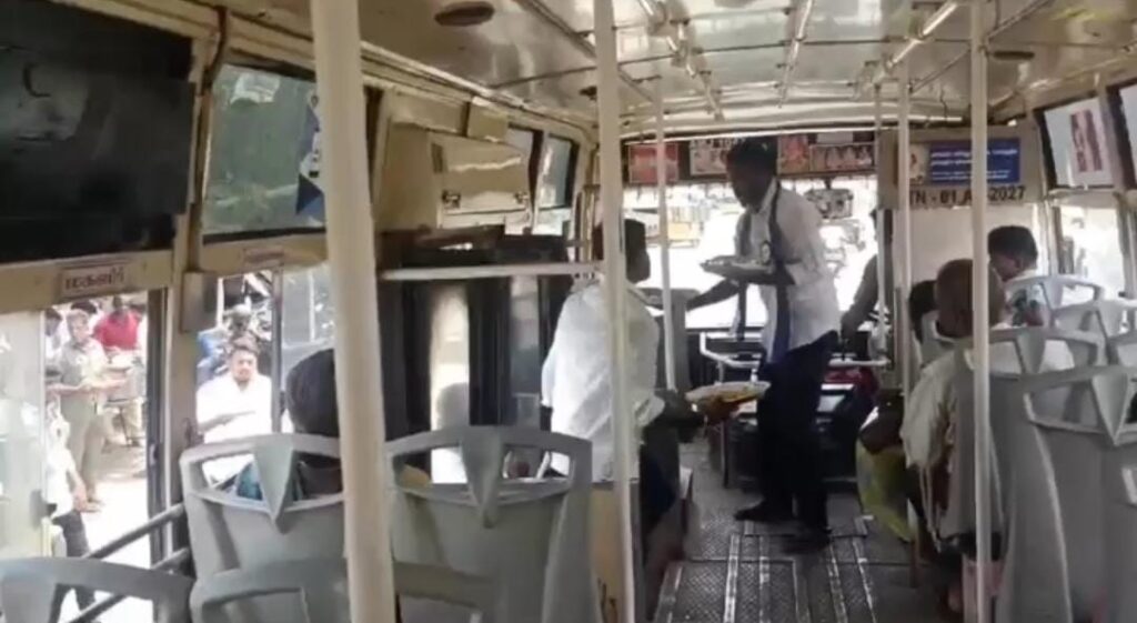 உலக பட்டினி தினத்தை முன்னிட்டு த.வெ.க நடத்திய அன்னதானம் - புஸ்ஸி ஆனந்த்