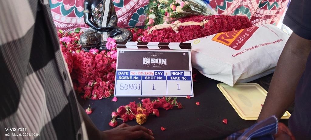 துருவ் விக்ரம் நடிக்கும் 'பைசன்' ..... பூஜையுடன் தொடங்கிய படப்பிடிப்பு!