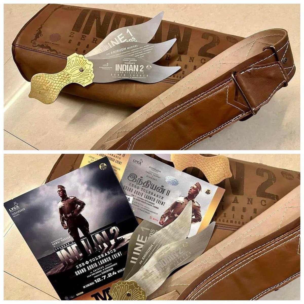 நாளை நடைபெறும் 'இந்தியன் 2' ஆடியோ லான்ச்......சேனாபதி ஸ்டைலில் அழைப்பு விடுத்த படக்குழு!