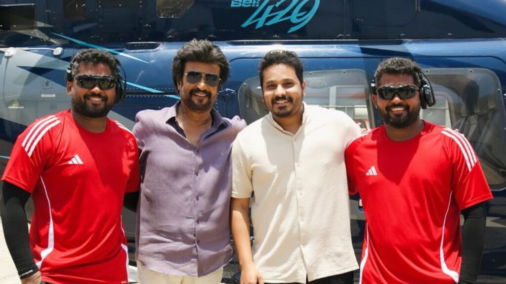 சூப்பர் ஸ்டாரை சந்தித்து வாழ்த்து பெற்ற 'ஆர்டிஎக்ஸ்' படக்குழுவினர்!