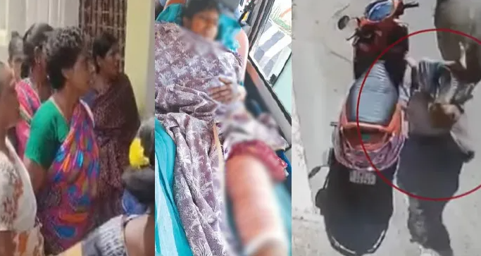 திருவொற்றியூர்: மாடு முட்டி படுகாயம் அடைந்த பெண்,நிதி வழங்கிய திமுக எம.எல்.ஏ