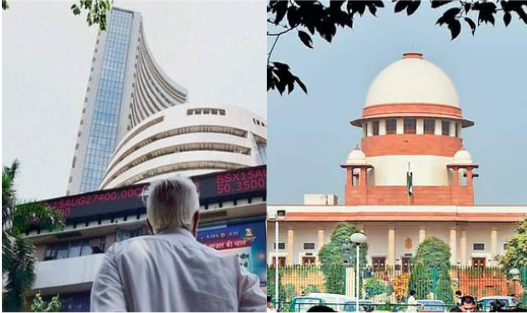 பங்குச்சந்தையில் சரிவு – உச்சநீதிமன்றத்தில் வழக்கு