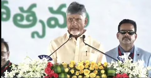 ஆந்திர முதல்வராக பதவியேற்றார் சந்திரபாபு நாயுடு