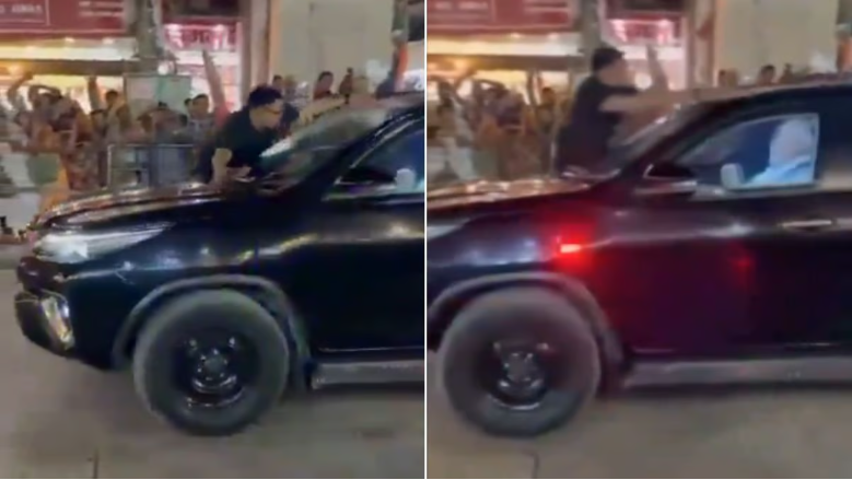 வாரணாசியில் பிரதமர் மோடி என் கார் மீது செருப்பு வீச்சு