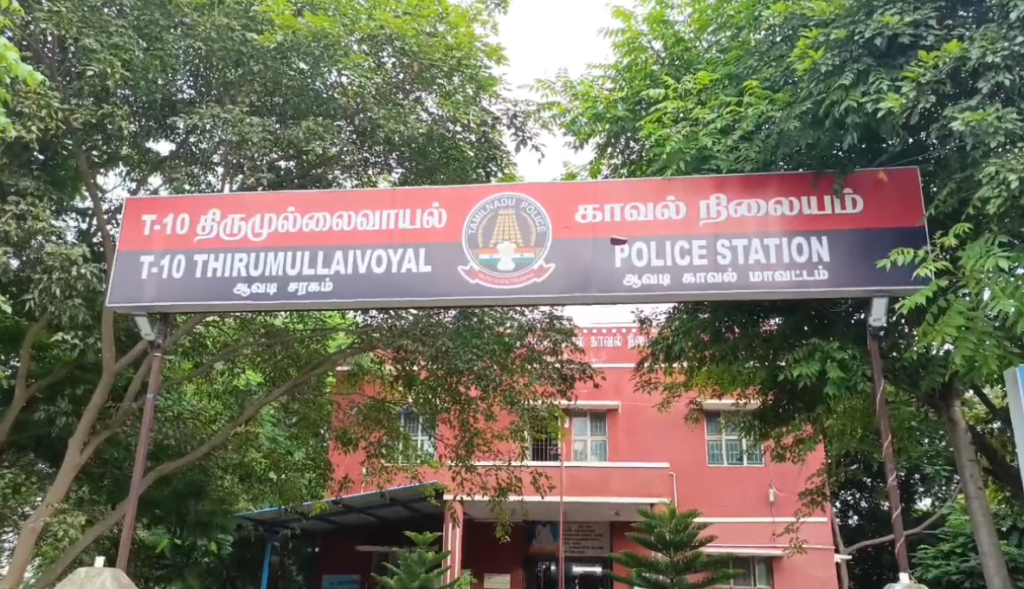 ஆவடி திருமுல்லைவாயலில் மது போதையில் ஏற்பட்ட தகராறால் ஒருவர் வெட்டி கொலை
