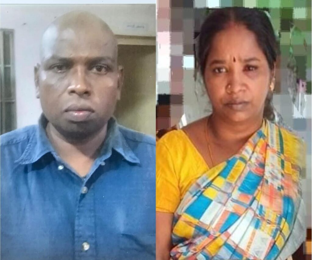 மனைவியை சரமாரியாக கத்தியால் குத்திய கணவன்
