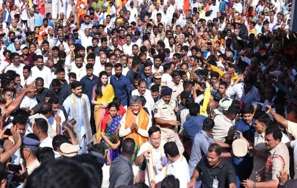 ஆந்திராவில் பொது நிர்வாகம் மக்களாட்சி எனது 4.O ஆட்சி - சந்திரபாபு நாயுடு