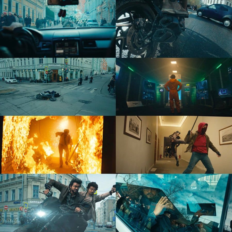 விஜய் நடிக்கும் 'தி கோட்' ..... ஷூட்டிங் ஸ்பாட் போட்டோஸ் வைரல்!