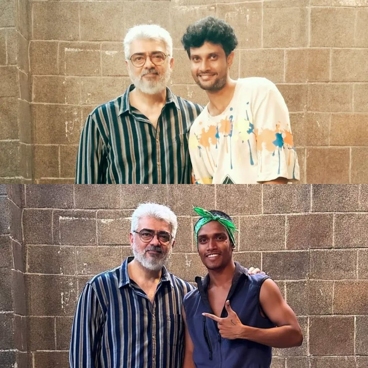 'குட் பேட் அக்லி' முதற்கட்ட படப்பிடிப்பு நிறைவு..... வைரலாகும் அஜித் புகைப்படங்கள்!