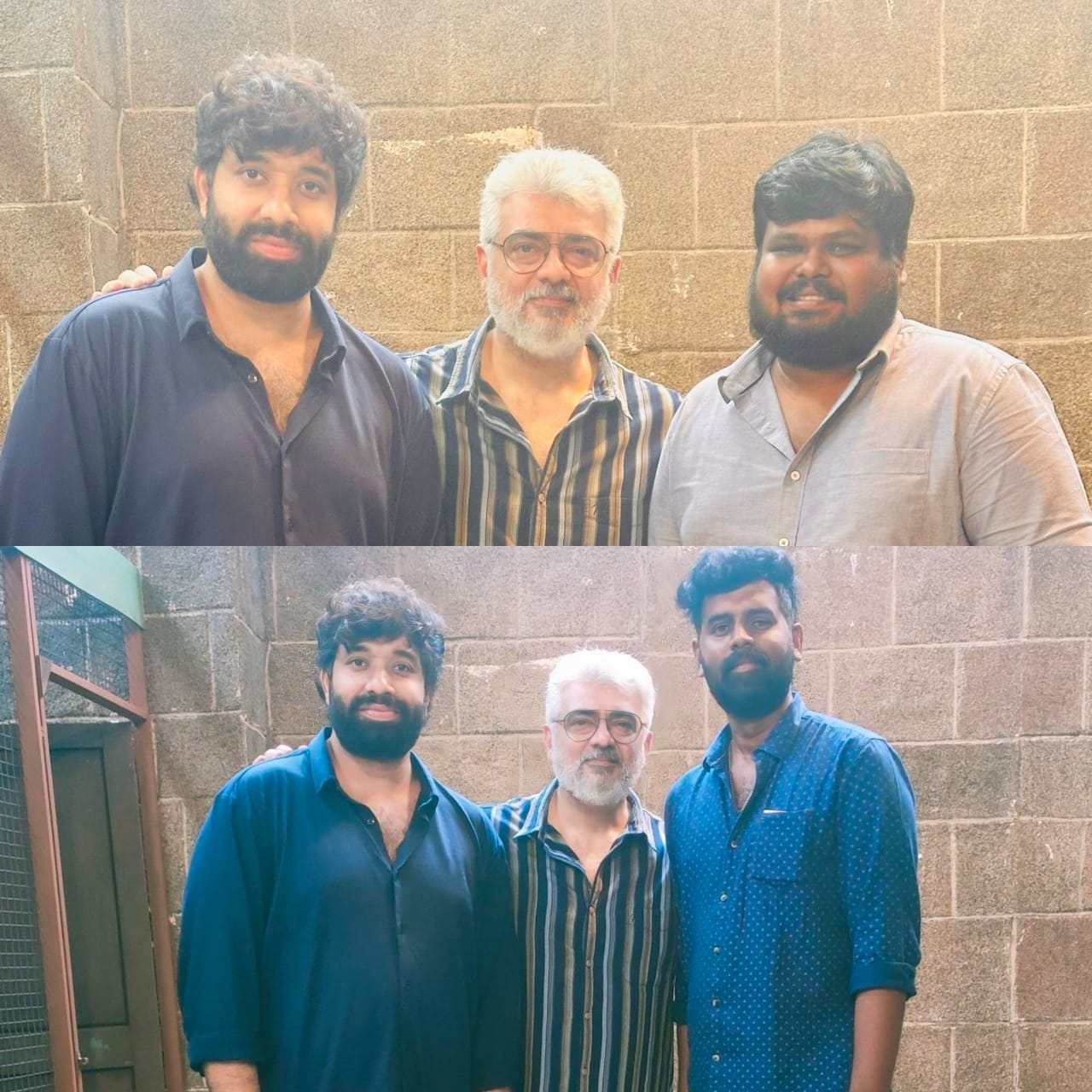 'குட் பேட் அக்லி' முதற்கட்ட படப்பிடிப்பு நிறைவு..... வைரலாகும் அஜித் புகைப்படங்கள்!