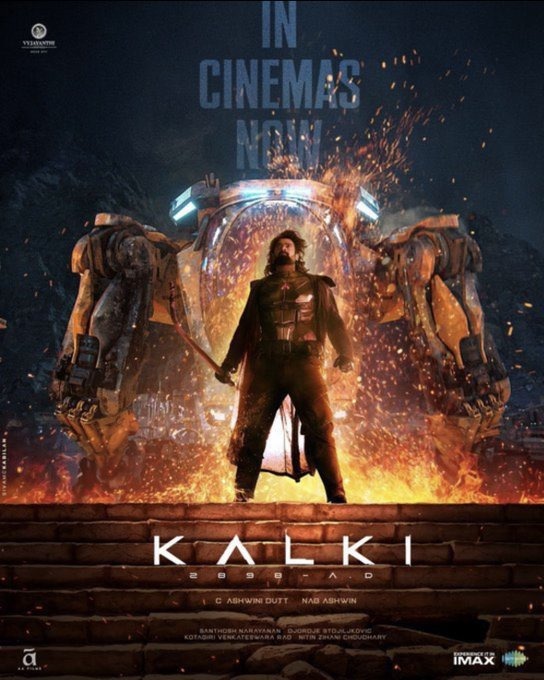 பிரபாஸ் நடிப்பில் வெளியான 'கல்கி 2898AD' படத்தின் ஓடிடி ரிலீஸ் எப்போது?