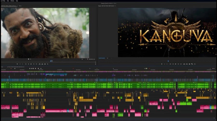 சூர்யா நடிப்பில் உருவாகும் 'கங்குவா'.... எடிட்டிங் பணிகள் தீவிரம்!