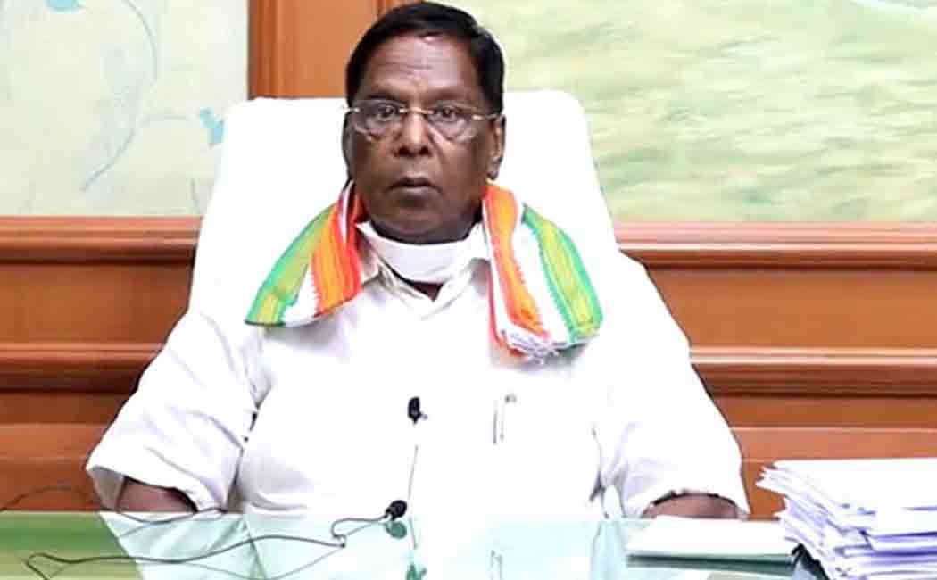 பாஜக ஆட்சி 5 ஆண்டுகள் நீடிக்காது - முன்னாள் முதல்வர் நாராயணசாமி