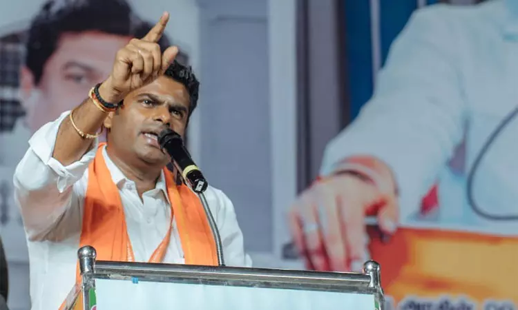 தமிழகத்தில் அரசியல் களம் மாறிவருகிறது - அண்ணாமலை காமெடி