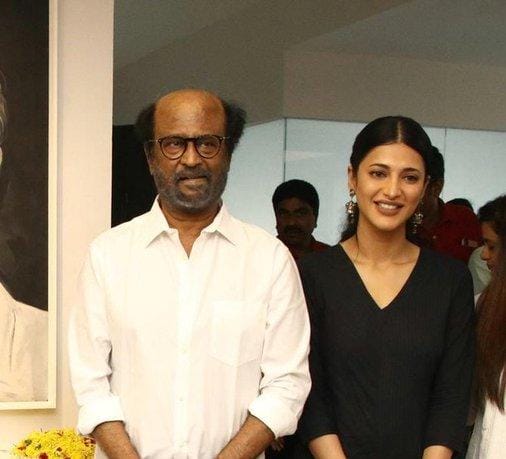 அவருடைய படத்தில் நடிக்க வேண்டும் என்பது என்னுடைய ஆசை.... 'கூலி' படம் குறித்து ஸ்ருதிஹாசன்!