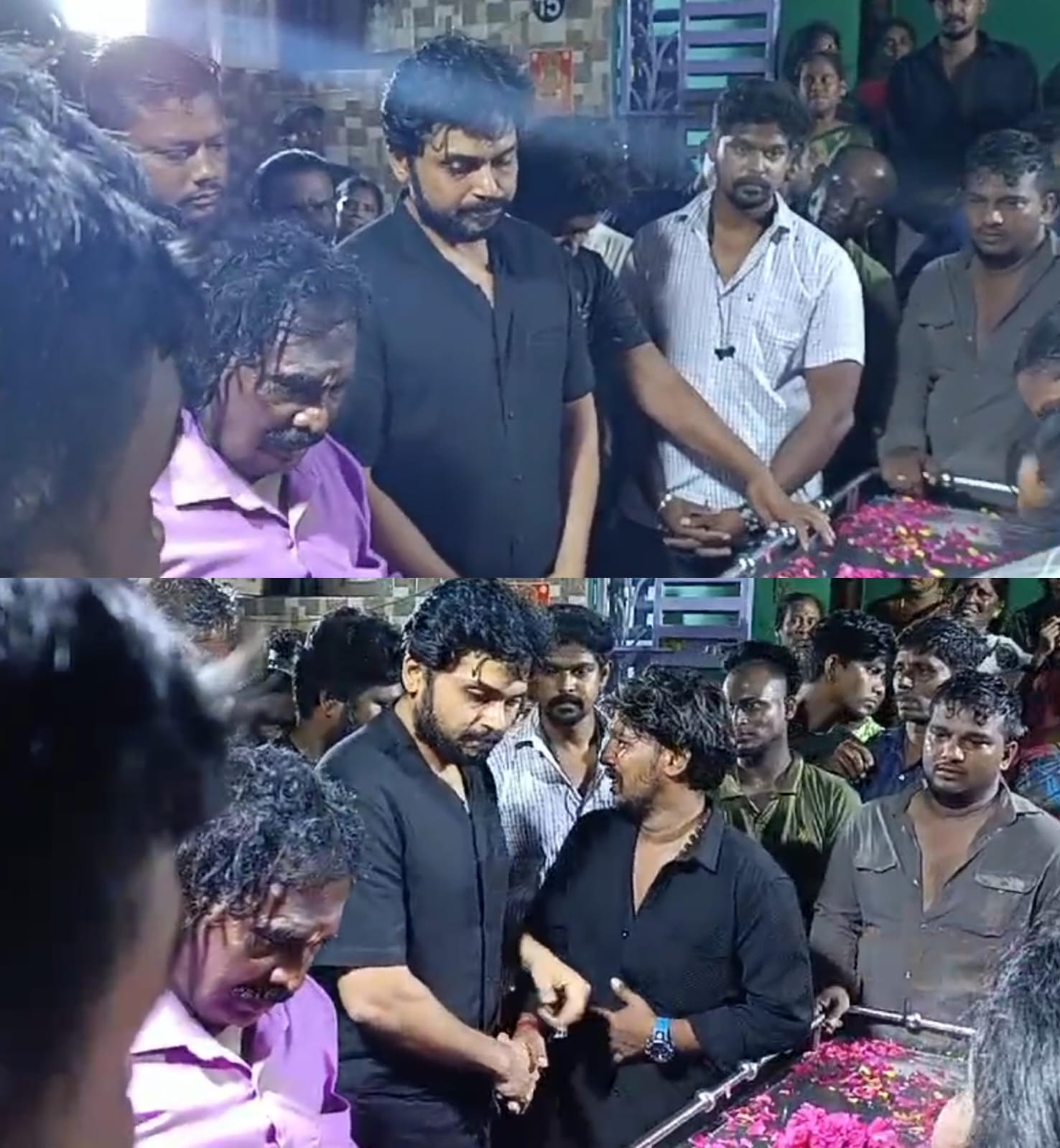 சர்தார் 2 படப்பிடிப்பின் போது உயிரிழந்த சண்டை பயிற்சியாளர்..... அஞ்சலி செலுத்திய கார்த்தி!