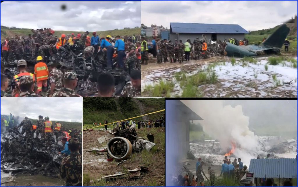 நேபாள விமான விபத்து - மீட்பு பணிகள் தீவிரம்