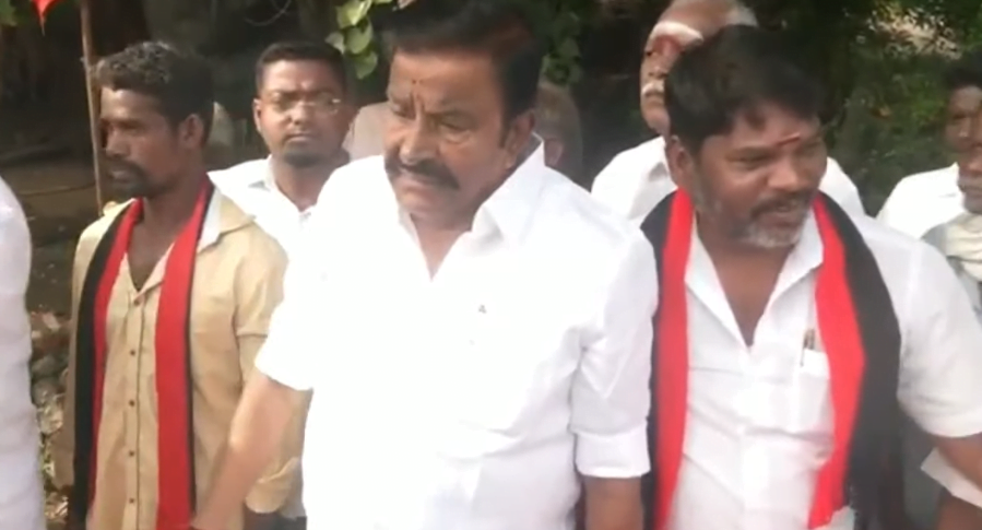 விக்கிரவாண்டி இடைத்தேர்தலில் திமுக வேட்பாளர் ஆதரித்து வாக்கு சேகரிப்பு -  கே.என்.நேரு