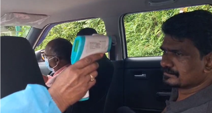 நிபா வைரஸ் அறிகுறி - மாநில எல்லையில் சோதனை