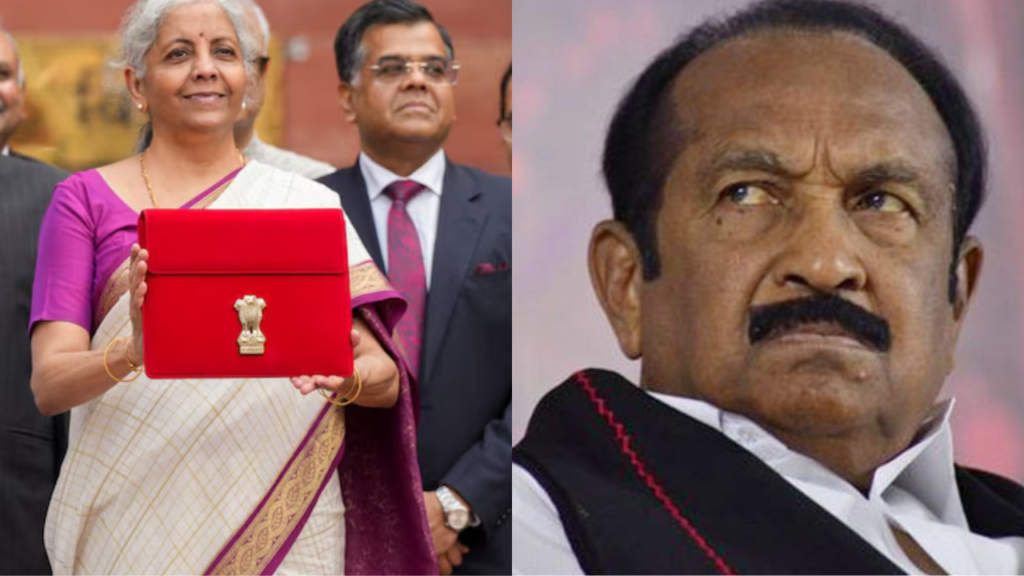 தமிழ்நாட்டை வஞ்சிக்கும் ஒன்றிய அரசின் நிதிநிலை அறிக்கை - வைகோ கண்டனம்