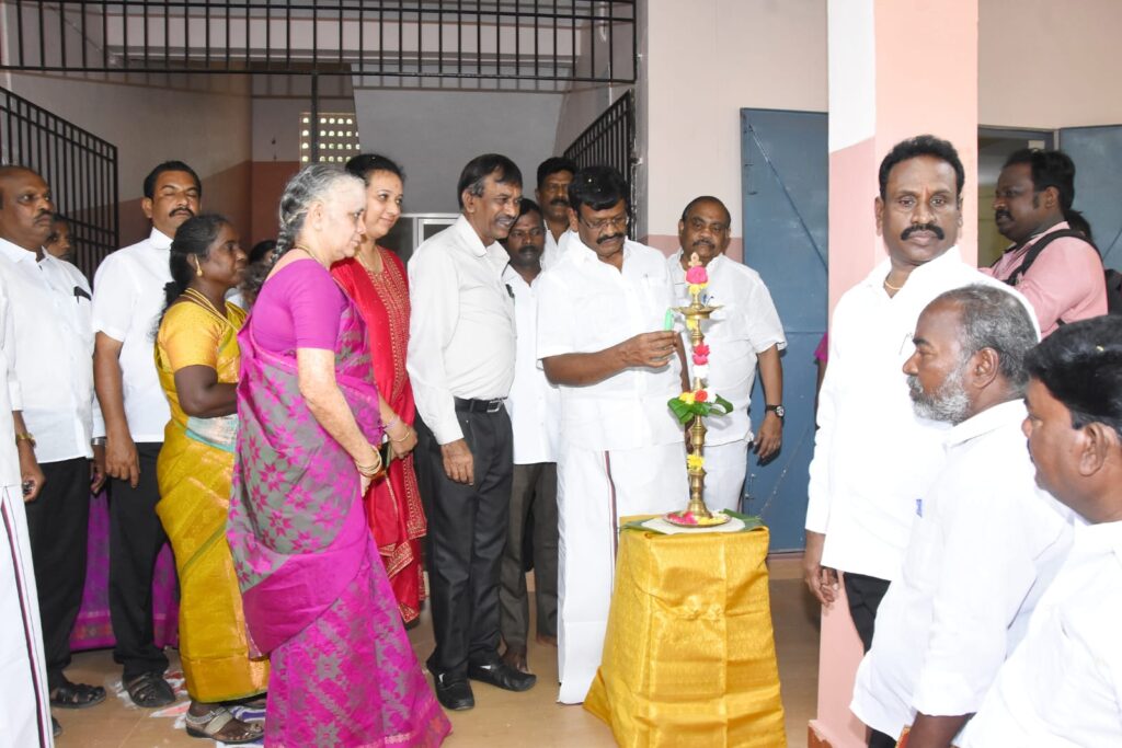 ஆவடி மாநகராட்சியில் புதிய ரேஷன் கடை அடிக்கல் நாட்டு விழா