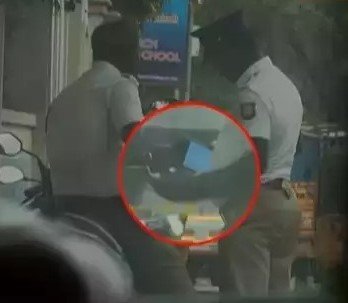 லஞ்சம் வாங்கிய 3 போக்குவரத்து போலீசார் சஸ்பென்ட்