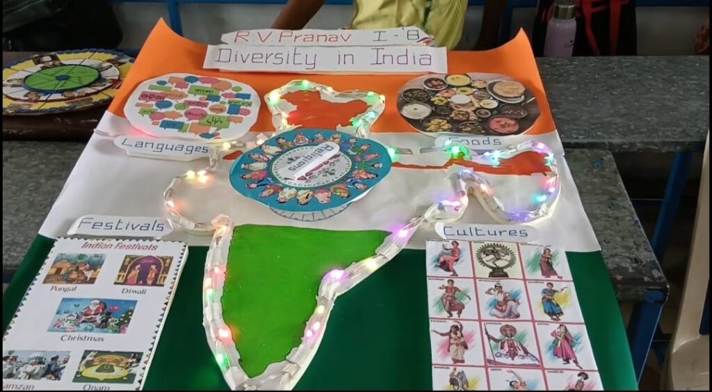 பட்டாபிராமில் நடைபெற்ற அறிவியல் மற்றும் கலை கண்காட்சி :அசத்திய மாணவர்கள்