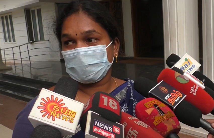 ஆம்ஸ்ட்ராங் வழக்கு : கணவர் உயிருக்கு ஆபத்து என புகார்