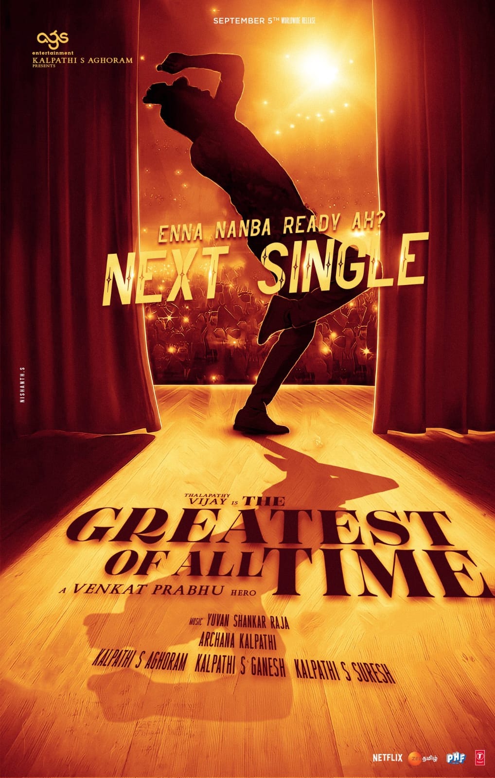 'கோட்' படத்தின் அடுத்த அப்டேட் கொடுத்த வெங்கட் பிரபு!