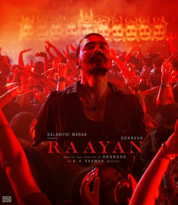 100 கோடி வசூலை நெருங்கும் தனுஷின் 'ராயன்'!