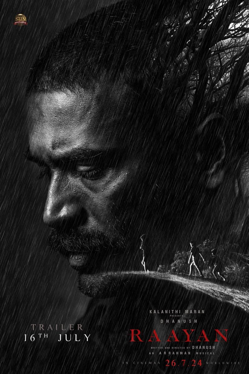 தனுஷ் நடிப்பில் உருவாகும் 'ராயன்' ....ட்ரைலர் குறித்த அறிவிப்பு!