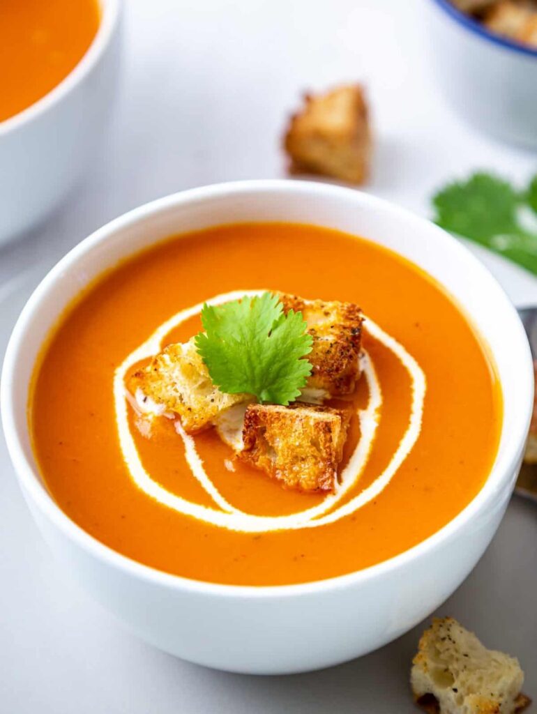 தக்காளி கிரீம் சூப் செஞ்சு பார்க்கலாம் வாங்க!