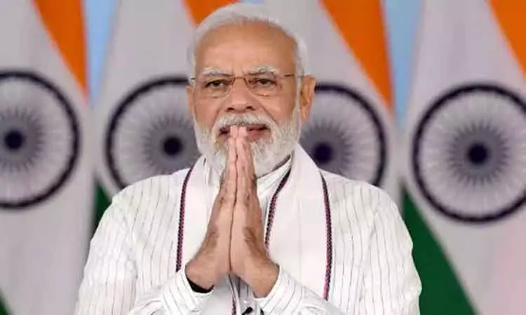 நீரஜ் சோப்ராவுக்கு பிரதமர் மோடி வாழ்த்து