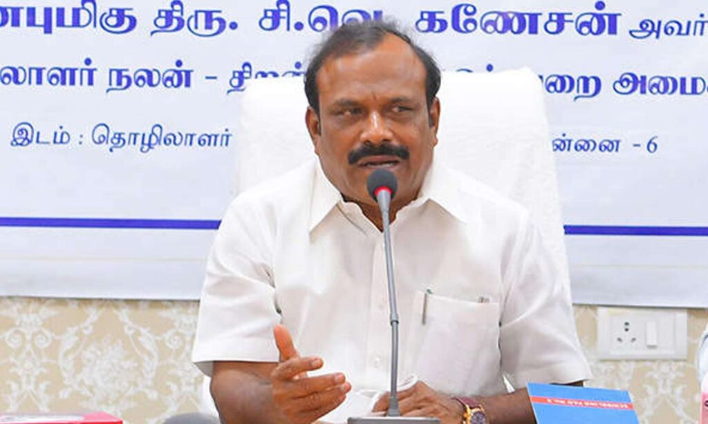 இந்தியாவிலேயே 42 சதவீதம் பெண்கள் பணி செய்யக்கூடிய மாநிலமாக தமிழ்நாடு வளர்ச்சி - அமைச்சர் சி.வெ. கணேசன்