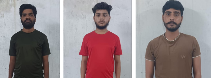 இந்தியா முழுவதும் சைபர் கிரைம் மோசடி; கோடி கணக்கில் கொள்ளை- இளைஞர்கள் 3 பேர் கைது