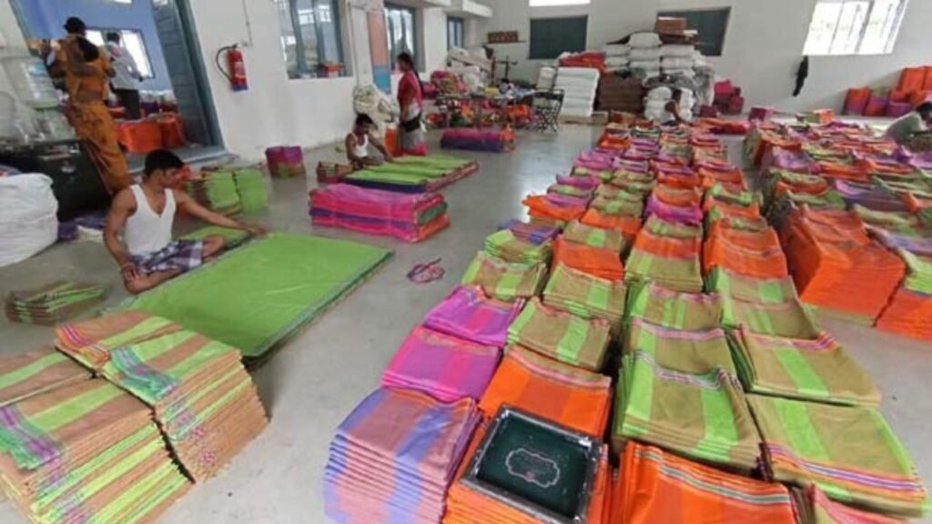 பொங்கல் பண்டிகையை முன்னிட்டு நூல் வாங்க கைத்தறி துறை டெண்டர்