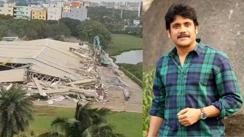 நாகார்ஜுனாவின் கட்டடம் இடிப்பு