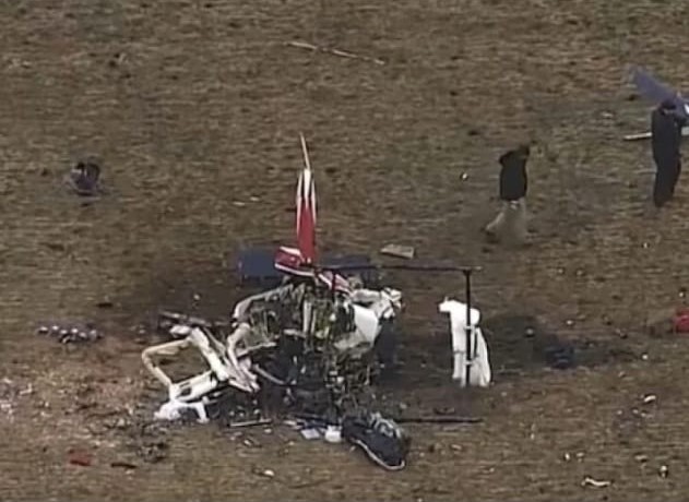 ஹெலிகாப்டர் விபத்தில் 5 பேர் பலி