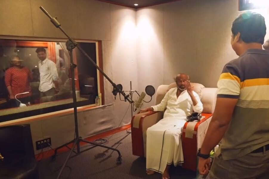 வேட்டையன் படத்தின் டப்பிங் பணியில் நடிகர் ரஜினிகாந்த்!