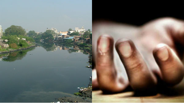 கூவம் ஆறு அருகே 17 வயது சிறுவன் சடலம்