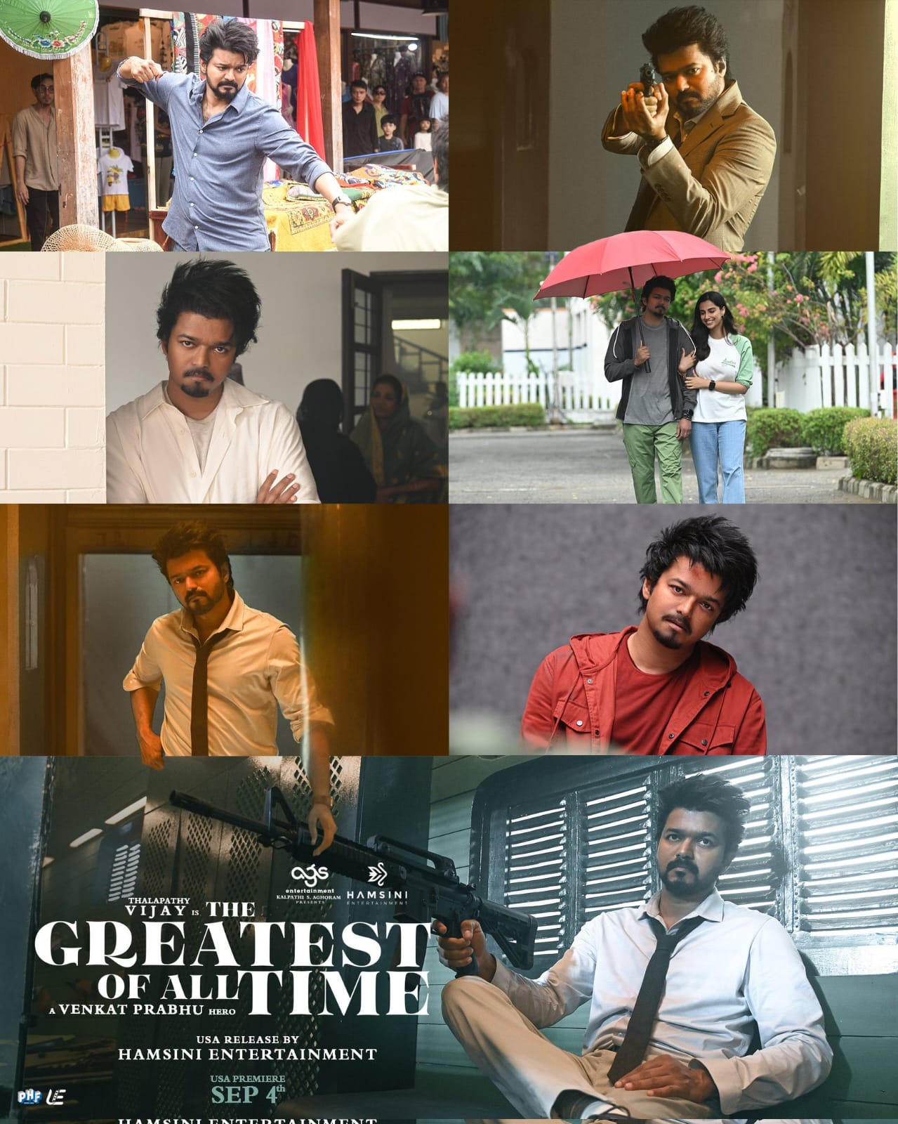 முதல் வார இறுதியில் 300 கோடியை நெருங்கிய 'கோட்'!