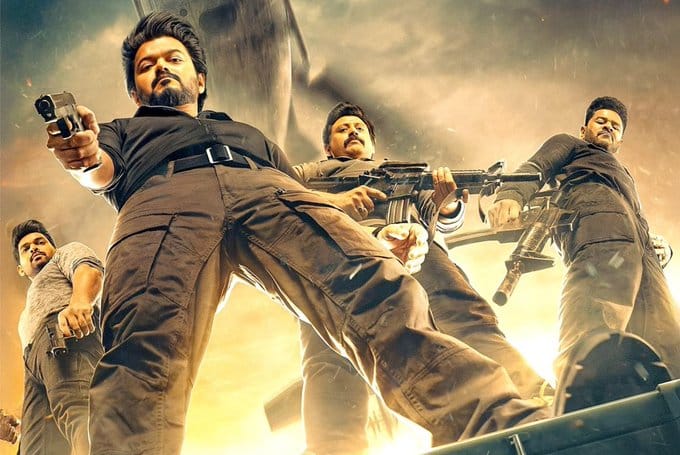 தெறிக்கவிடும் விஜய்..... வைரலாகும் 'தி கோட்' பட கிளிக்ஸ்!