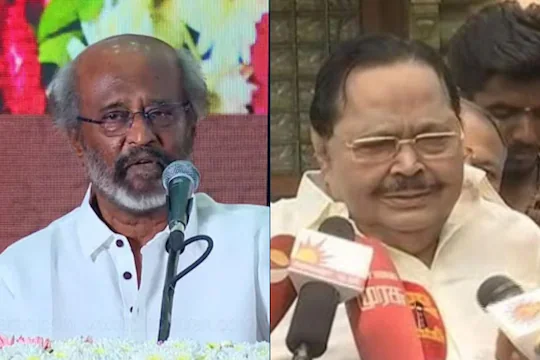 ரஜினியுடன் நட்பு எப்போதும் தொடரும்  - அமைச்சர் துரைமுருகன்