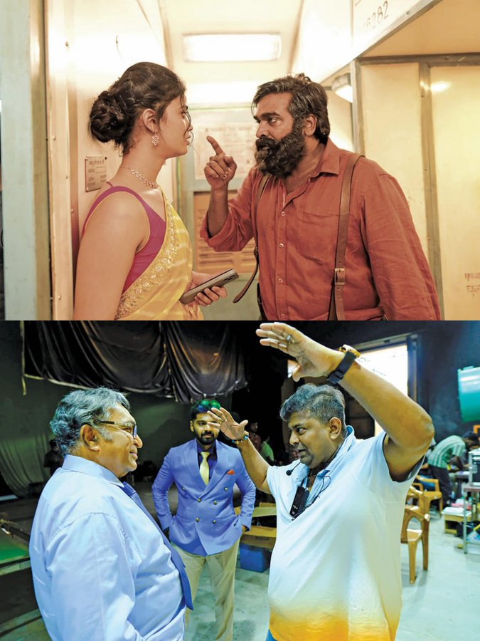 இறுதிக்கட்டத்தில் விஜய் சேதுபதியின் 'ட்ரெயின்' .... படப்பிடிப்பு தள புகைப்படங்கள் வைரல்!