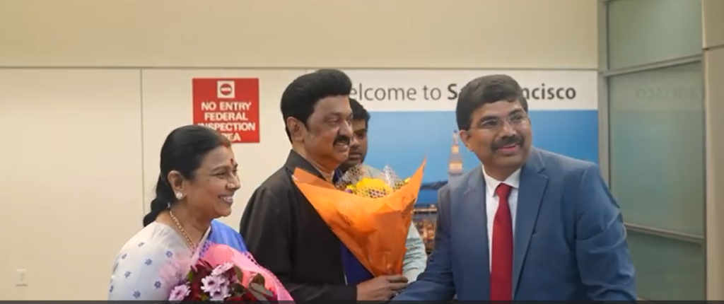 சான்பிரான்சிஸ்கோவில் முதலீட்டாளர் சந்திப்பு - தமிழ்நாடு முதலமைச்சர் இன்று உரை நிகழ்த்துகிறார்