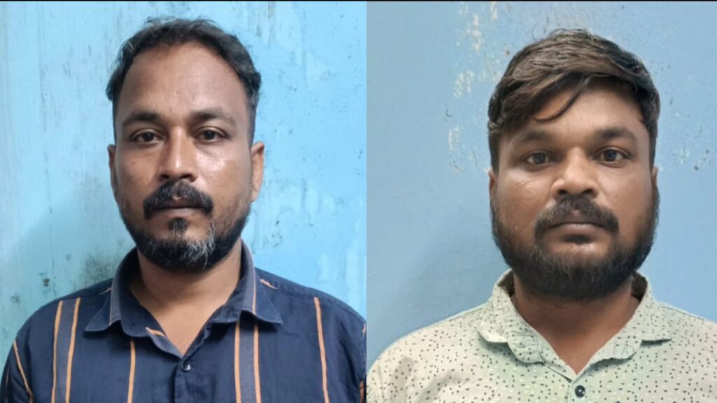 ஆவடி அருகே கஞ்சா விற்பனை - 2 பேர் கைது