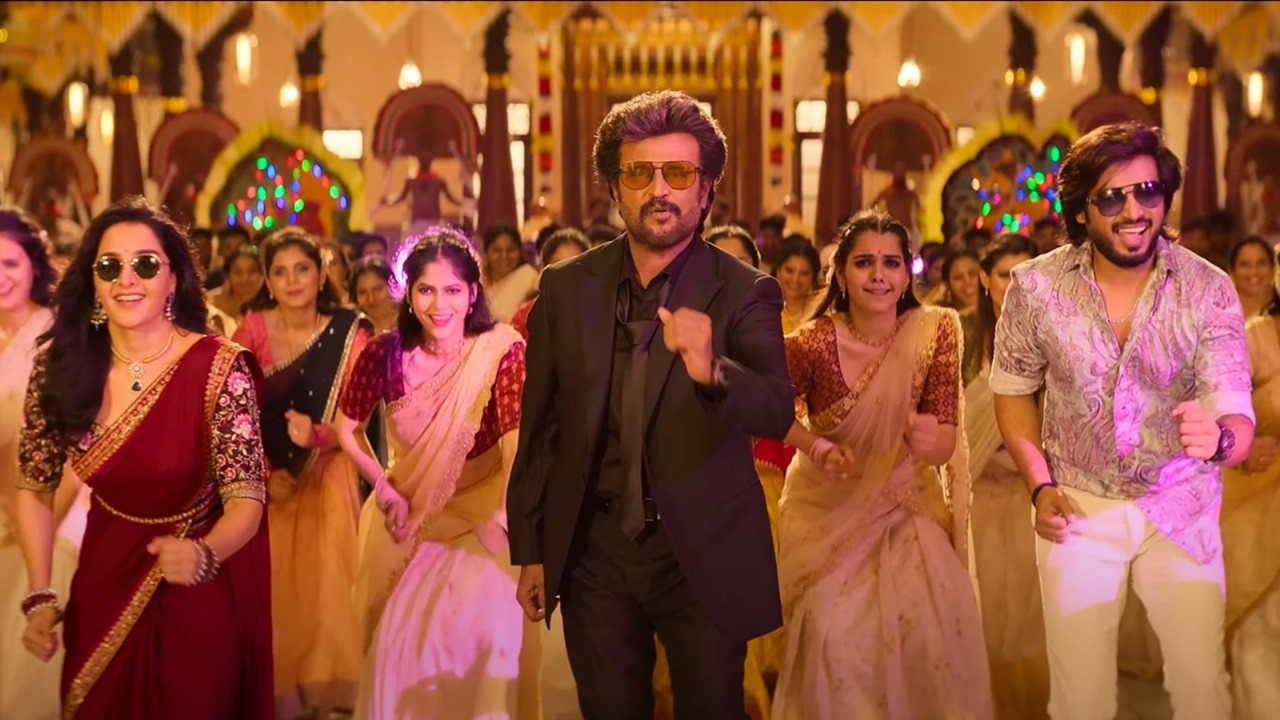 ஓணம் கொண்டாட்டத்தில் நடிகர் ரஜினி.... 'கூலி' படப்பிடிப்பு தளத்தில் நடனமாடும் வீடியோ வைரல்!