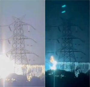 மணலி துணை மின் நிலையத்தில்  தீ விபத்து - சென்னை முழுவதும் திடீர் கரண்ட் கட்