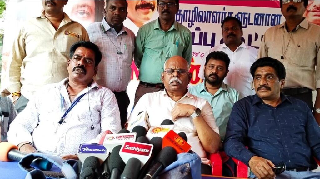 ஆவடி: ரயில்வே பணிமனை ஊழியர்களுடன் SRMU தலைவர் ஆலோசனை கூட்டம்