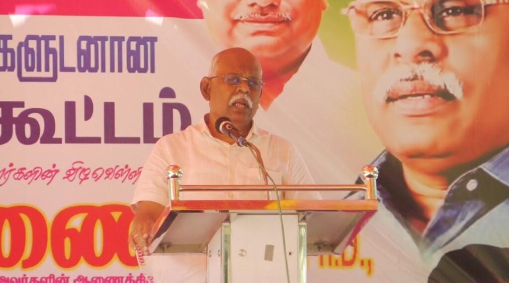 ஆவடி: ரயில்வே பணிமனை ஊழியர்களுடன் SRMU தலைவர் ஆலோசனை கூட்டம்